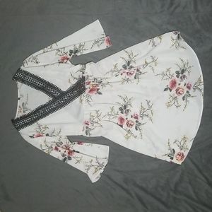 Floral Knee Length Dress Size 20/22